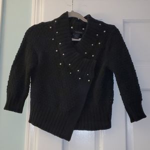 Calvin Klein Jeans Black studded sweater